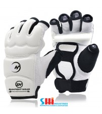 High Quality MMA Gloves White Half Finger Boxing Gloves  SHH-MC-0014